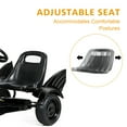 thumbnail image 6 of Infans Go Kart Pedal Powered Kids Ride on Car 4 Wheel Racer Toy w/ Clutch & Hand Brake, 6 of 7