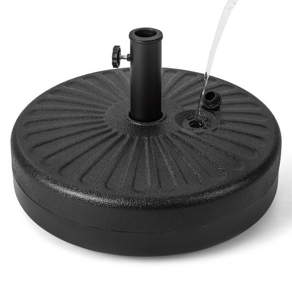 Aimee Lii 20 Inch Fillable Heavy-Duty Round Umbrella Base Stand, Umbrella Stand Outdoor Base