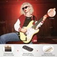thumbnail image 4 of Donner Solid Body 39 Inch Full Size Electric Guitar Kit , Beginner Starter, with Amplifier, Bag, Capo, Strap, String, Tuner, Cable, Picks, DST-100R, 4 of 11