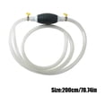 thumbnail image 2 of Manual Liquid Siphon Pump Kit Hand Operated Transfer Tool 2M Hose with Shut Off Valve for Water Oil Fuel Marine Automotive Use, 2 of 4