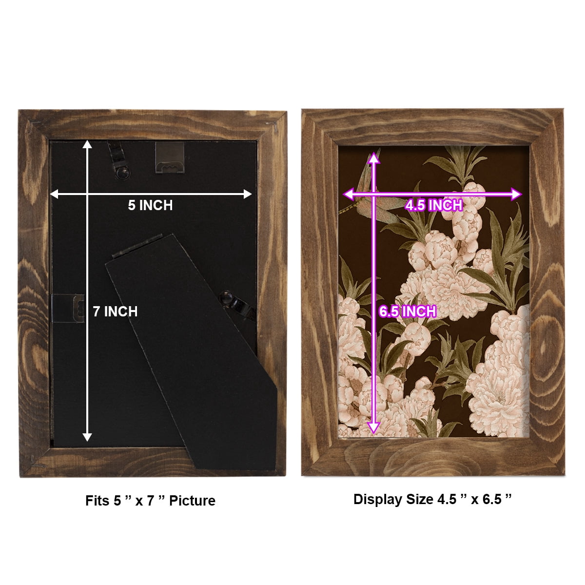 Asian Brocade III - Framed Print w/glass - Walnut