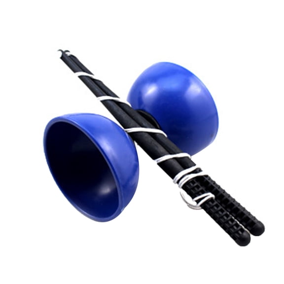 AYYUFE Funny YOYO 3 Bearing Clutch Diabolo Set Metal Sticks String Bag Toys