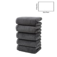 thumbnail image 4 of Bxaolu Microfiber Washcloths 5 Pack 29.5" x 13.8" Soft Feel Fingertip Towels Quick Drying Wash Cloths Ultra Soft, Multipurpose Face & Hand Towels for Bathroom, Spa, and Gym Towel., 4 of 7