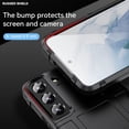 thumbnail image 5 of Super Shock Resistant for Samsung Galaxy S22 Case,Heavy Duty Shockproof Military Grade Drop Tested Case Super Sturdy Bumper Rugged Hard Phone Cover for Samsung Galaxy S22 HD Black, 5 of 14