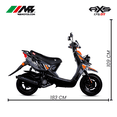 thumbnail image 5 of Motocicleta Automatica MB Motos AXS 175CC Naranja 2025, 5 of 5