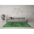 thumbnail image 3 of Ahgly Company Indoor Rectangle Persian Emerald Green Traditional Area Rugs, 4' x 6', 3 of 4