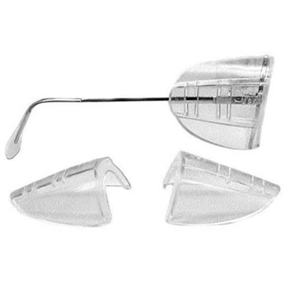 Clear Flexible Side Shields by Radnor for Safety Glasses, Sold by The Pair
