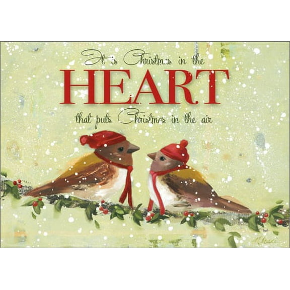 LPG Greetings Christmas in the Heart: Ninalee Irani Box of 18 Christmas Cards