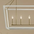 thumbnail image 6 of Kichler Lighting - Delvin - 6 Light Linear Chandelier In Traditional Style-26, 6 of 7