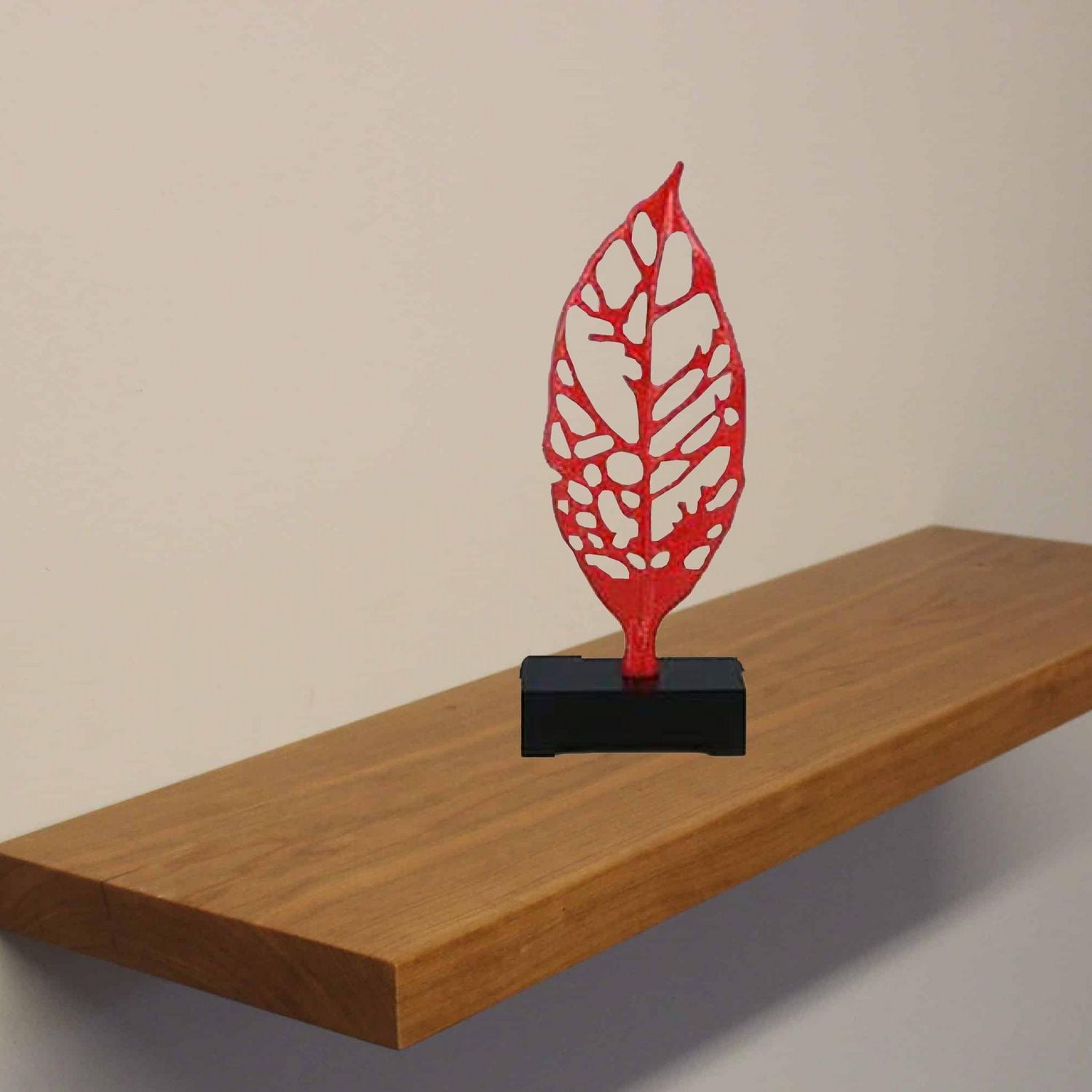 Autum Red Leaf Small Sculpture Canadian Furniture
