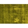 thumbnail image 1 of Ahgly Company Machine Washable Indoor Rectangle Oriental Yellow Industrial Area Rugs, 6' x 9', 1 of 4