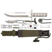 Maxam 12-Piece Survival Knife Set
