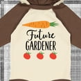 thumbnail image 4 of Inktastic Gardening Future Gardener Boys or Girls Long Sleeve Baby Bodysuit, 4 of 5
