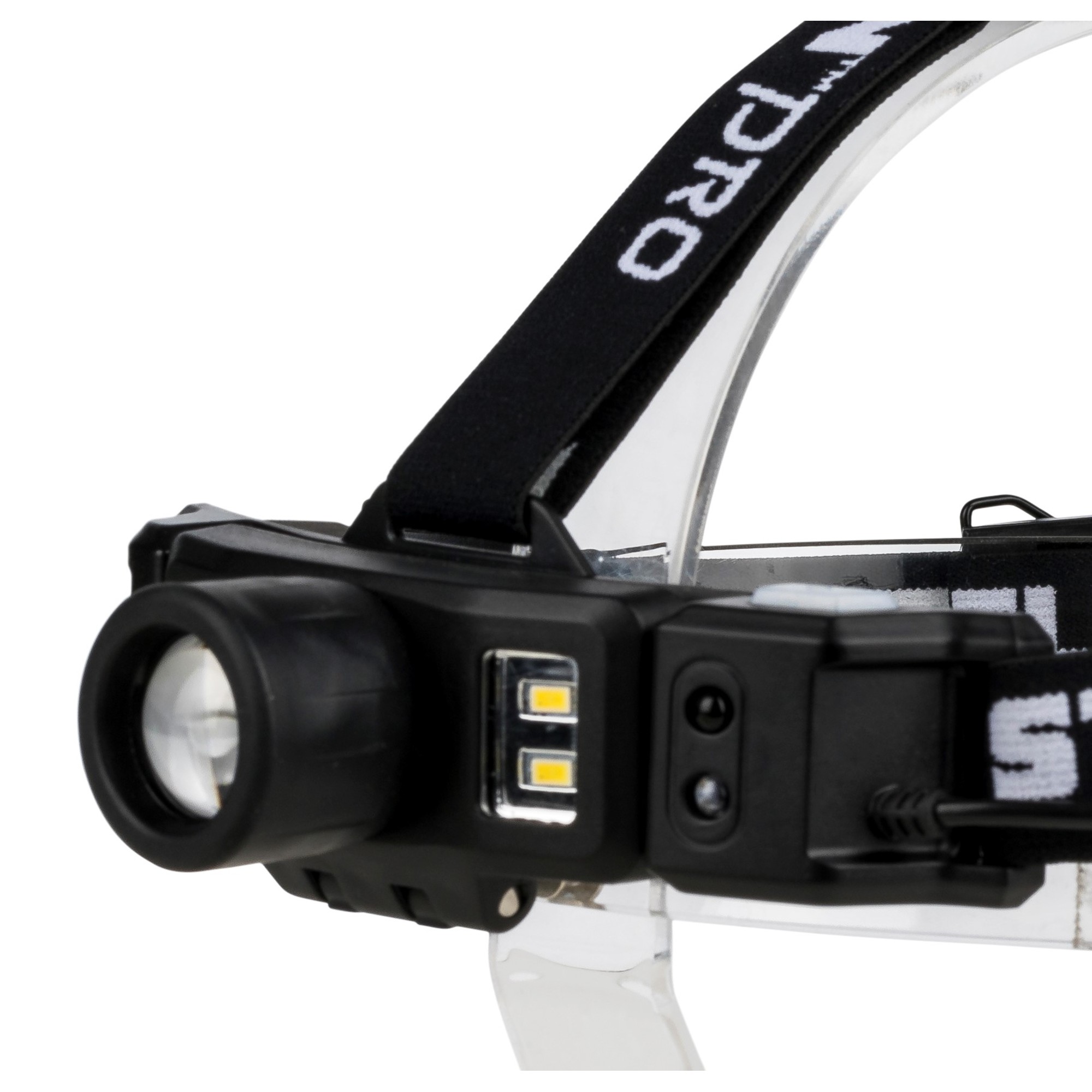 J S Products (steelman) Dual Mode Rechargable HeadLamp w/ Rear Blinker