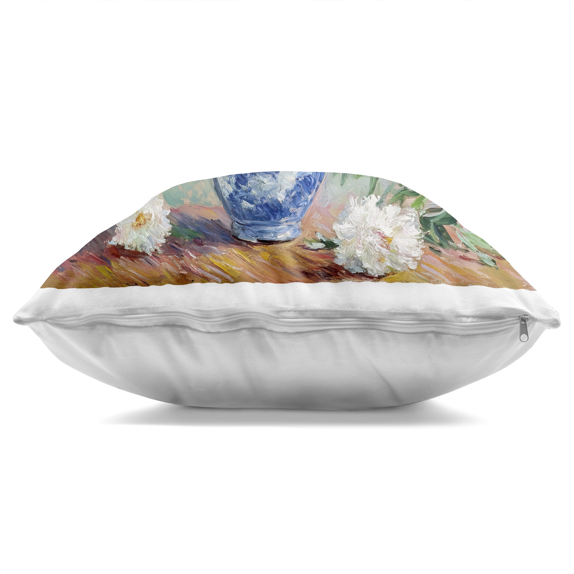 Stupell Industries Peonies in Blue Vase Decorative Printed Throw Pillow, design by Tina LeCour
