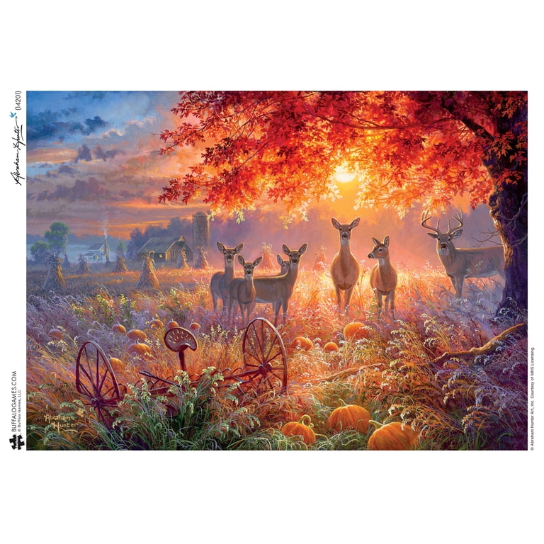 Buffalo Games Trick or Treat 1000-Piece Jigsaw Puzzle, Collector's Tin photo 3