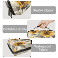 thumbnail image 4 of Herdesigns Rustic Sunflower Carry Case Compatible with Nintendo Switch 2, with 20 Game Card Slots, Yellow Flower Portable Travel Carrying Case Pouch for Accessories & Games, 4 of 8