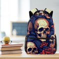 thumbnail image 5 of Lightweight Backpack Skull School Bag Travel Laptop Daypack for Men Women Casual Rucksack, 5 of 6