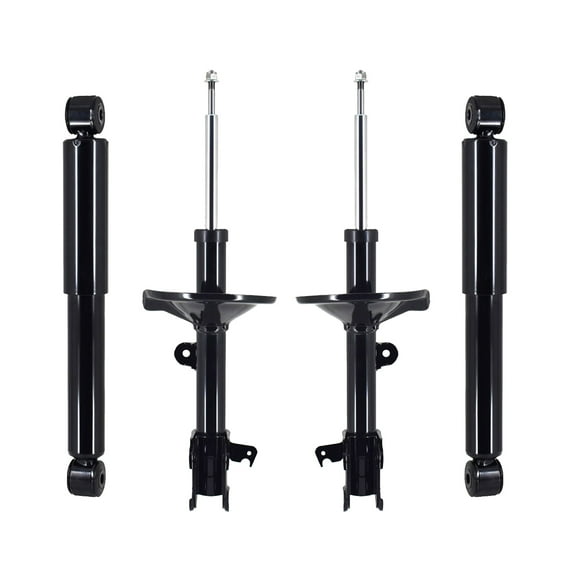 Set Front Suspension Strut Assembly-Rear Shock Absorber For 2001 2002 Acura Mdx