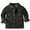 Black, variant on WRKEKC Kids Classic Denim Jacket Long Sleeve Button Up Outerwear with Pockets Loose Fit for 6 Months-5 Years Boys Girls Fall Winter Casual Wear
