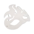 thumbnail image 1 of Unique Bargains 1 Pc Phoenixs Tail Party Mask White Pulp, 1 of 5