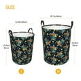 thumbnail image 5 of Bingfone Colorful Turtles Waterproof Foldable Laundry Hamper Bucket With Handles For Storage Bin,Clothes Hamper (Medium ), 5 of 8