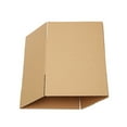 thumbnail image 5 of Qiushi 100 Pack 6x4x4 Corrugated Cardboard Boxes Small, Yellow Shipping Boxes for Mailing, Kraft Paper Gift Boxes for Packaging, Storage, Easy to Assemble, 5 of 9