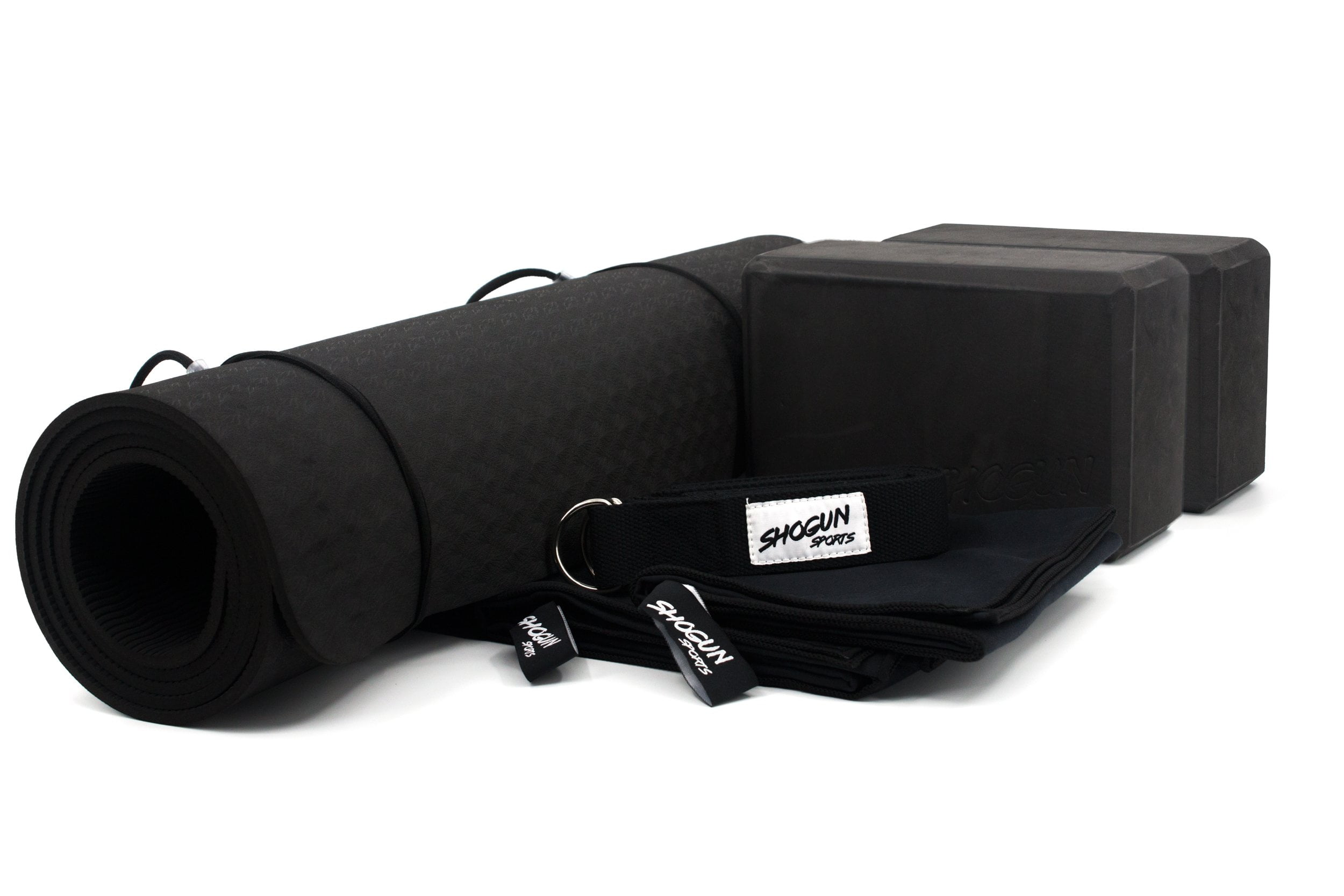 Shogun Sports Yoga Starter Kit (6 pcs set) Black