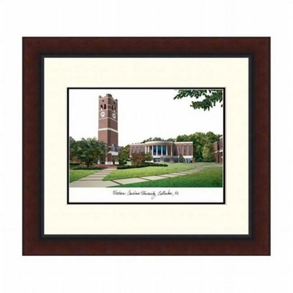 Campusimages NC994LR Western Carolina University Legacy Alumnus Framed Lithograph