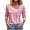 Red, variant on Homenesgenics Long Sleeve Shirts for Women V Neck Plus Size Women's Loose Summer Casual Solid Color Shirt Top Womens Fall Clothing New Arrivals White M