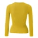 thumbnail image 2 of Gibobby SuéTer Mujer Invierno Suéter de punto con cuello redondo de color sólido para mujer Suéter de cuello con fondo(Amarillo,CH), 2 of 6