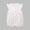 White A3, variant on Little Girl Romper Short Sleeve for Girl 0-24 Months Summer Casual Wearing