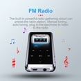 thumbnail image 2 of Reproductor MP3 JNN M13 con Bluetooth, diseño portátil, carcasa de aleación de zinc, pantalla táctil, radio FM, batería integrada y tarjeta TF de 32GB incluida., 2 of 6