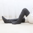 thumbnail image 5 of Snuggs Cozy Socks Thigh High Snuggs Cozy Socks Knee High Snuggle Paws High Socks New, 5 of 5