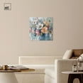 thumbnail image 3 of Floral Vortex II Canvas Floral Abstract Art by Art Remedy, Gallery Wrapped, 30" x 30", 3 of 7