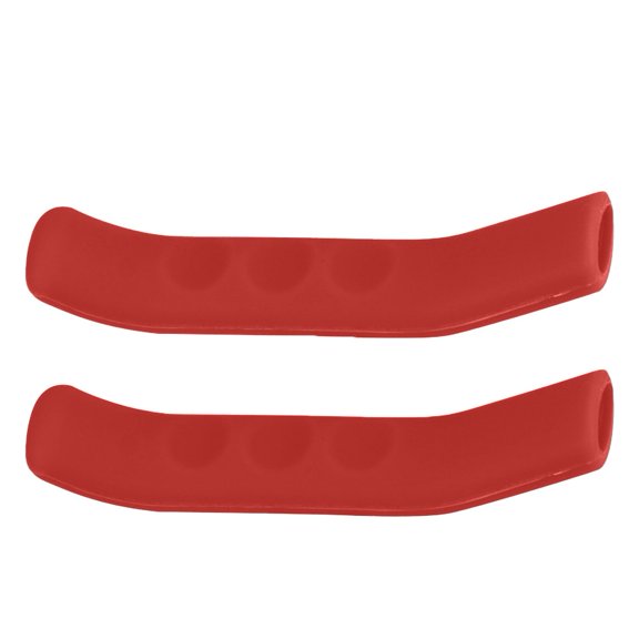New Practical Cycling Brake Protector Cable Protector Silicone Bicycle Brake Bicycle Components Brake Levers Case red