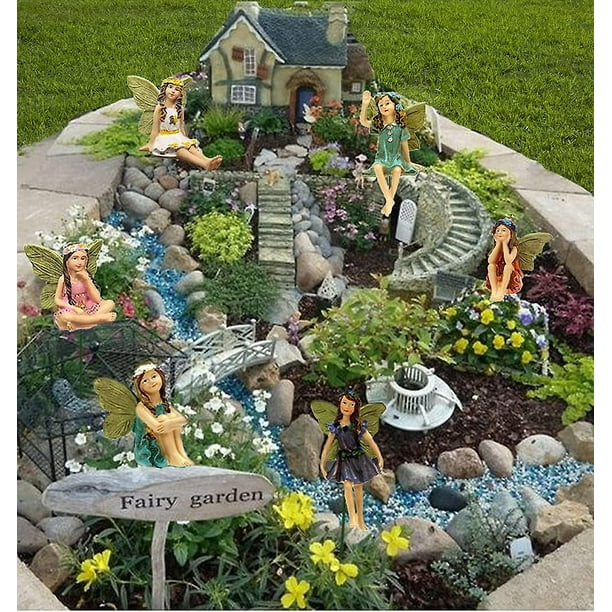 Accesorios De Jardín En Miniatura 1:12 Para Casa De Muñecas, Set De Caballete, Planta Y Regadera, Decoración De Gnomo Para Navidad Y Escenas Creativas