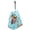 Blue Rose2, variant on Cute Decorative Weighted Door Stopper, Trapezium Fabric Door Stop with Handle Heavy Duty Door Floor Stop for Home Office Bedroom Living Room