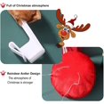 thumbnail image 3 of Kit de decoración de coche con cascabeles y nariz roja, kit de decoración de accesorios para coche, ideal para coche, SUV, furgoneta, camión, juego de regalo de Navidad, 3 of 5