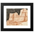 thumbnail image 2 of Alexander Evgenievich Yakovlev 24x20 Black Modern Framed Museum Art Print Titled - The House at Port-Cros, 2 of 5