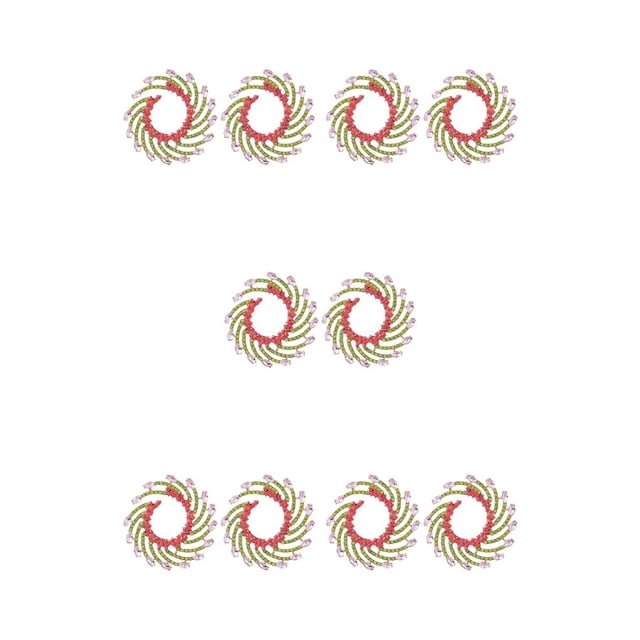 Sonducket 1 par de pendientes bohemios boda aniversario vacaciones moda joyería novia regalo personalizado accesorios rosa Rosa 5piezas Sonducket CBP227463