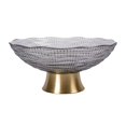 thumbnail image 1 of plato de frutero Tazón De Fruta De Vidrio Plato Postres Snack Candy Bowl Cocina Bandeja De Servicio 25cm Fanmusic plato de frutero, 1 of 7