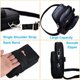 thumbnail image 5 of Bolso para teléfono móvil bolso bandolera tipo cartera negro, 5 of 7