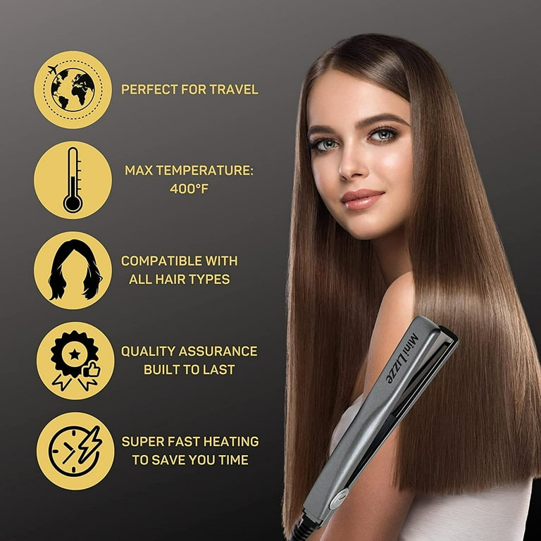 Curly Hair Straightener Plancha Para Curly Professional Travel