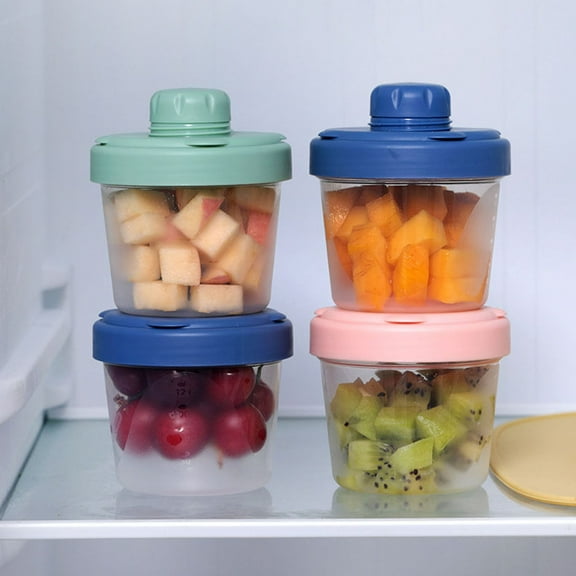 Zehuanyu Portable Snack Container for Formula Powder, Travel-Friendly On-the-Go Powder Storage Box