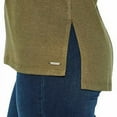 thumbnail image 2 of Orvis Women's Short Sleeve V-Neck Tunic Knit Top (Olive Night, X-Small), 2 of 4