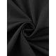 thumbnail image 5 of Vestido de tubo para mujer Inspire Chic con cuello de muesca, peplum, vestido de lápiz 2XL negro, 5 of 6