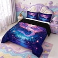 thumbnail image 2 of Manfei Funny Salamander King Size Comforter Sets,Aquatic Amphibian Axolotl Print Comforters King Size,Black Reversible,3pcs,1 Comforter and 2 Pillowcases, 2 of 7