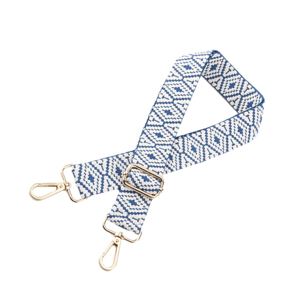Minnieouse Bolso Cinturón ancho Correa de bandolera ajustable Engrosamiento Extraíble Ligero Correas desmontables Viajes, Equipaje y Accesorios Varios Azul Botón dorado claro