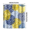 thumbnail image 3 of Cortina de ducha myvepuop de 70 x 70 pulgadas con 12 ganchos de plástico, impermeable, para baño, resistente, lavable a máquina, secado rápido, color morado, talla única, 3 of 8